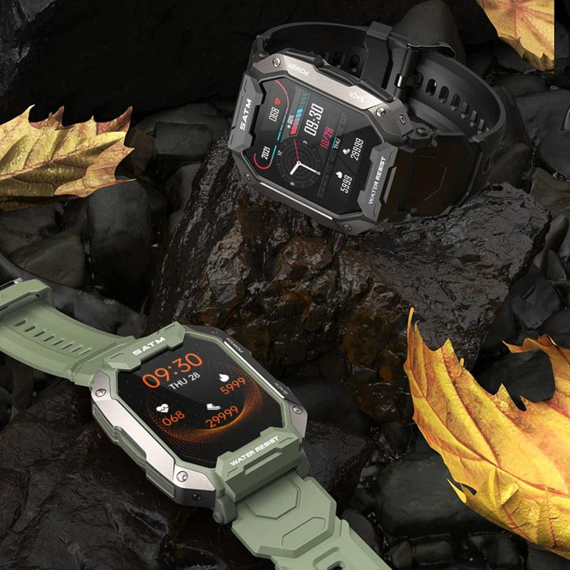 Smartwatch Militar Tático Pro C20 - Relógio Inteligente à Prova d'Água